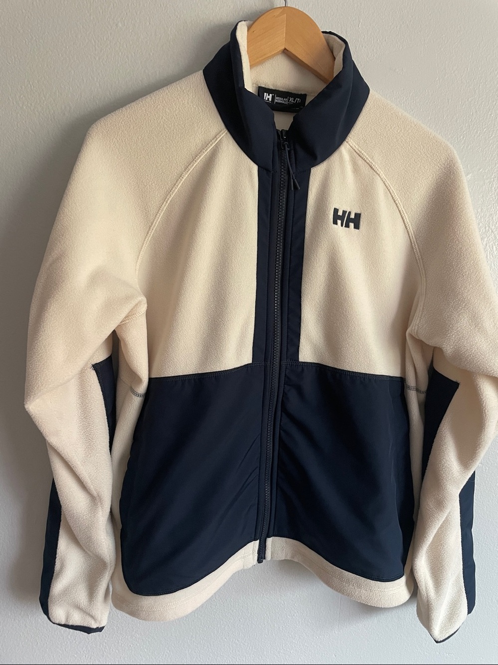 Helly Hansen Women's Cream Rig Fleece Jacket Size XL